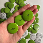 queer brat pins