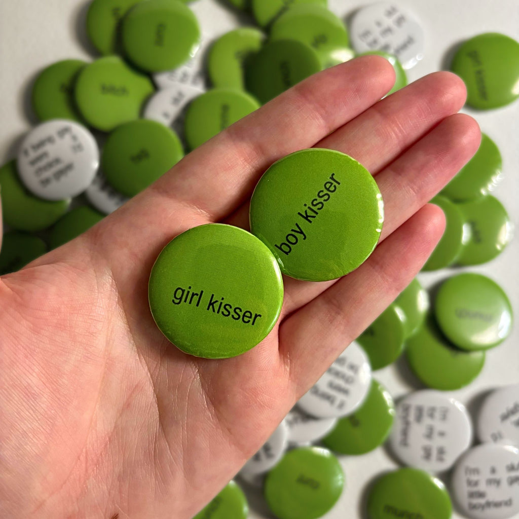 queer brat pins