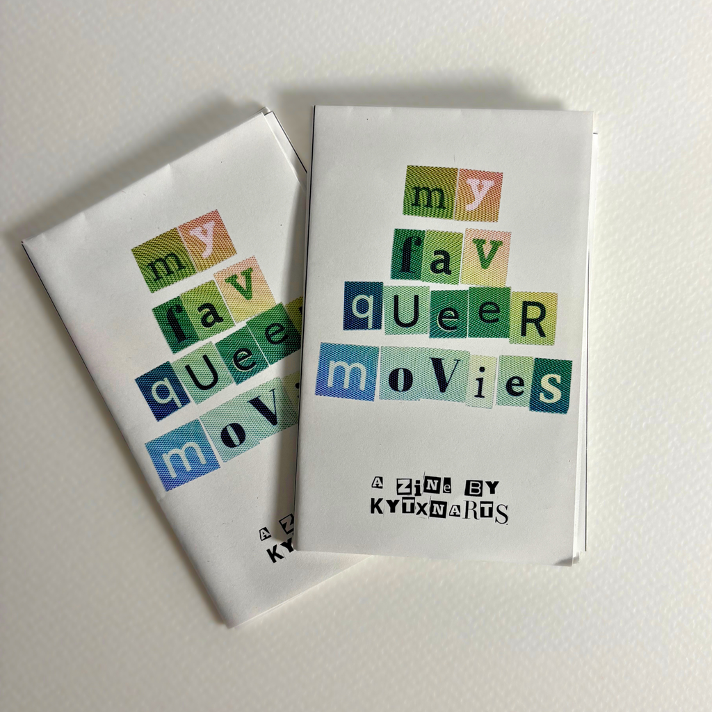 "my fav queer movies" zine