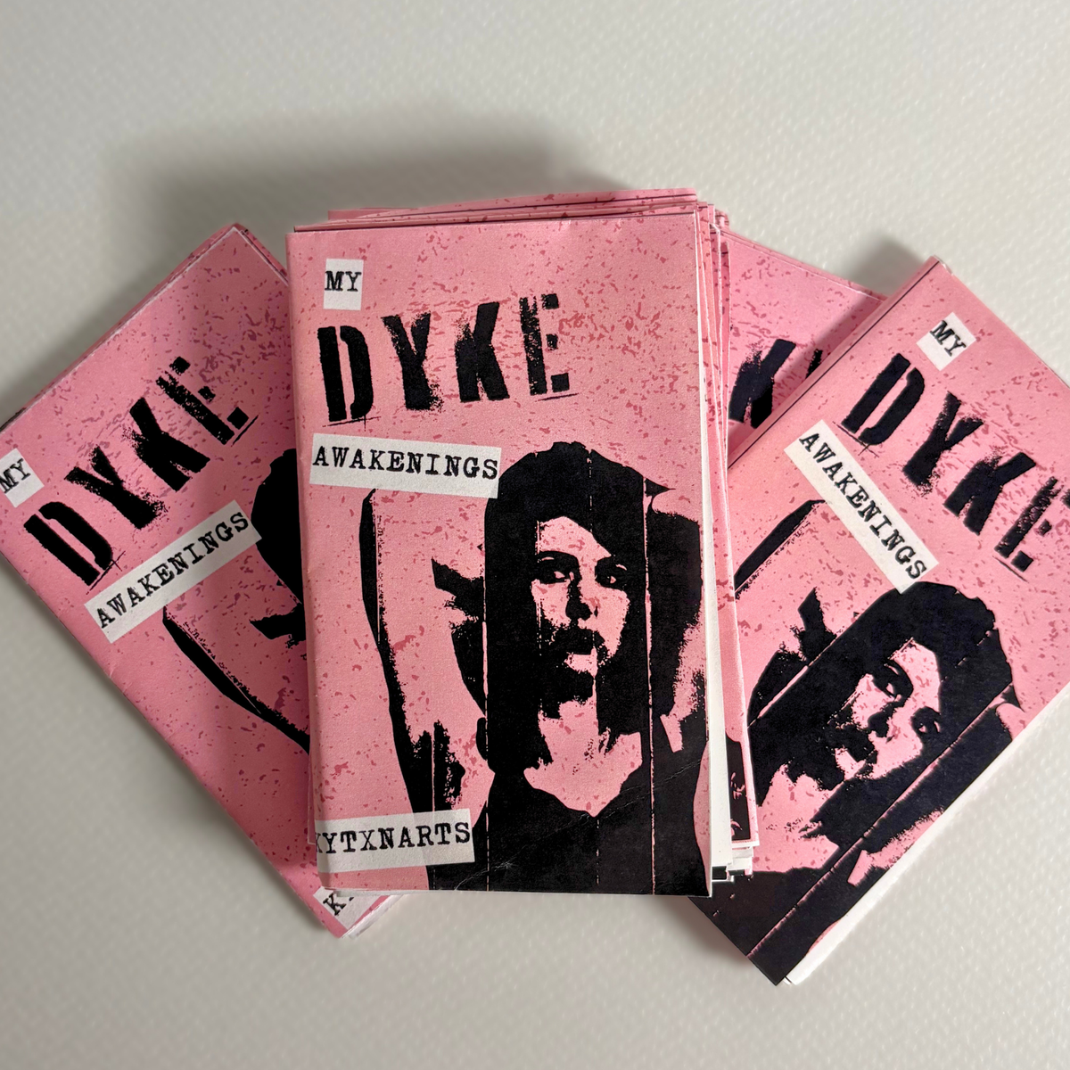 "my dyke awakenings" zine