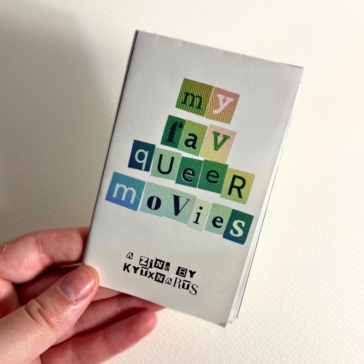 "my fav queer movies" zine