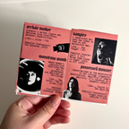 "maneater: the monstrous feminine" zine