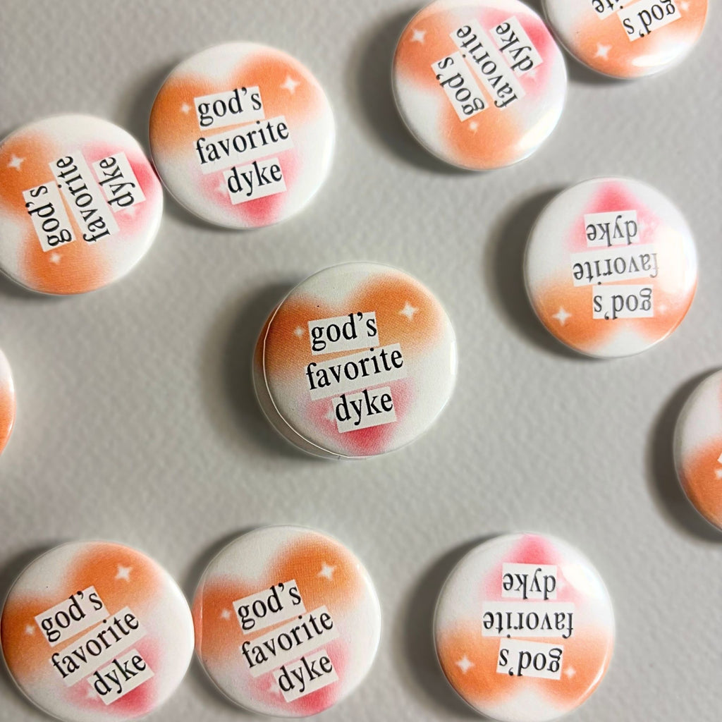 god's favorite dyke pin