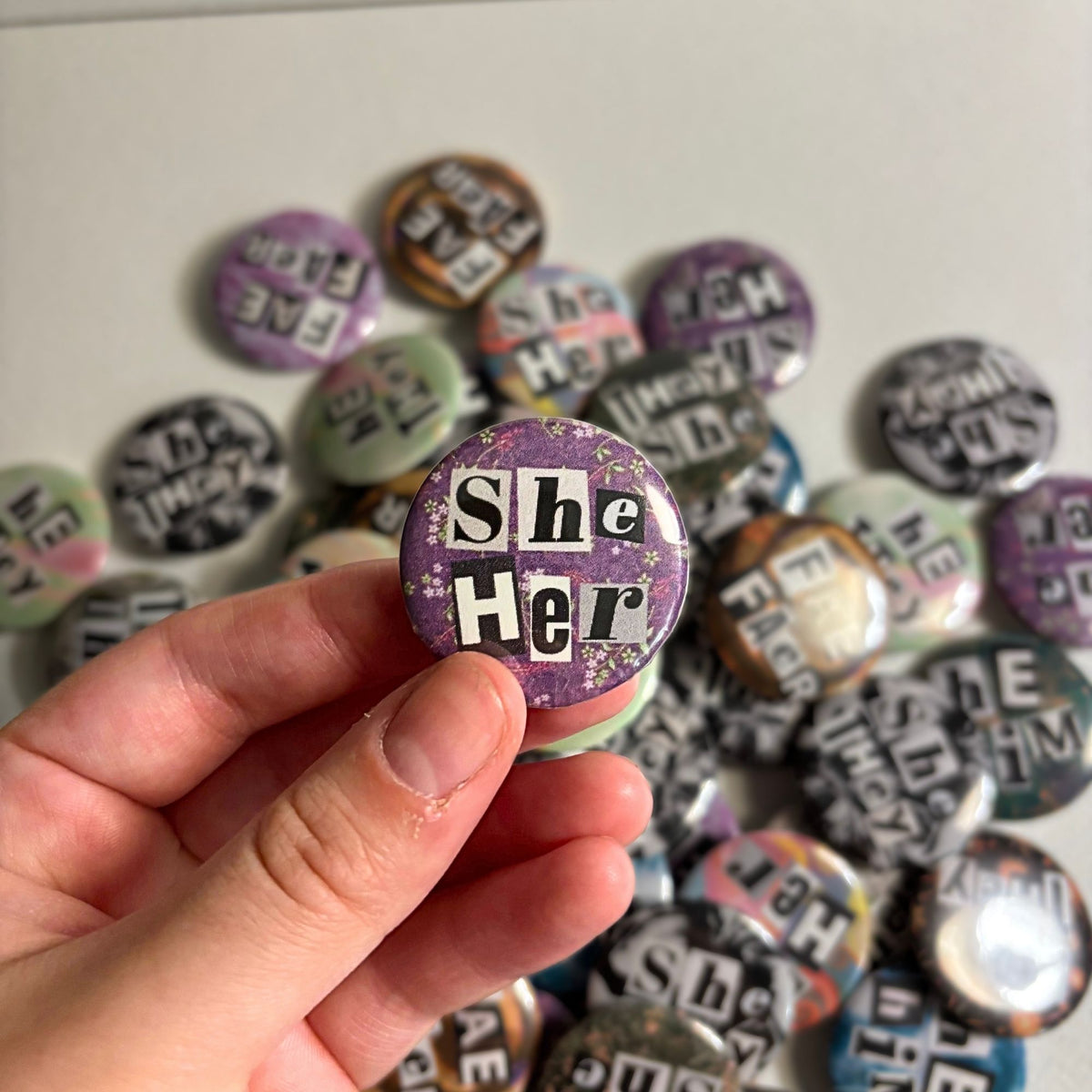 ransom letter pronoun pins