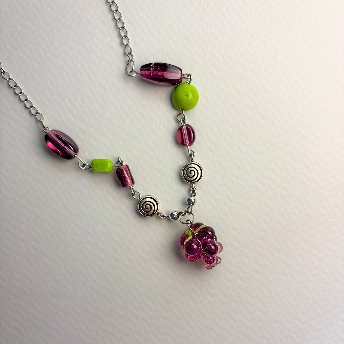 grape pendant necklace