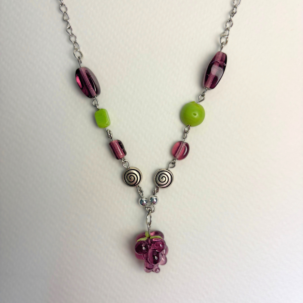 grape pendant necklace