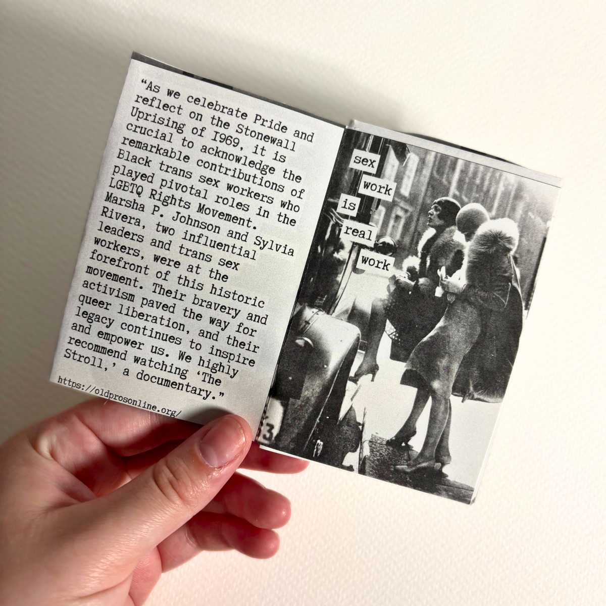 "sex workers make the world go 'round" zine (18+)