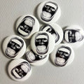 eat the rich pin