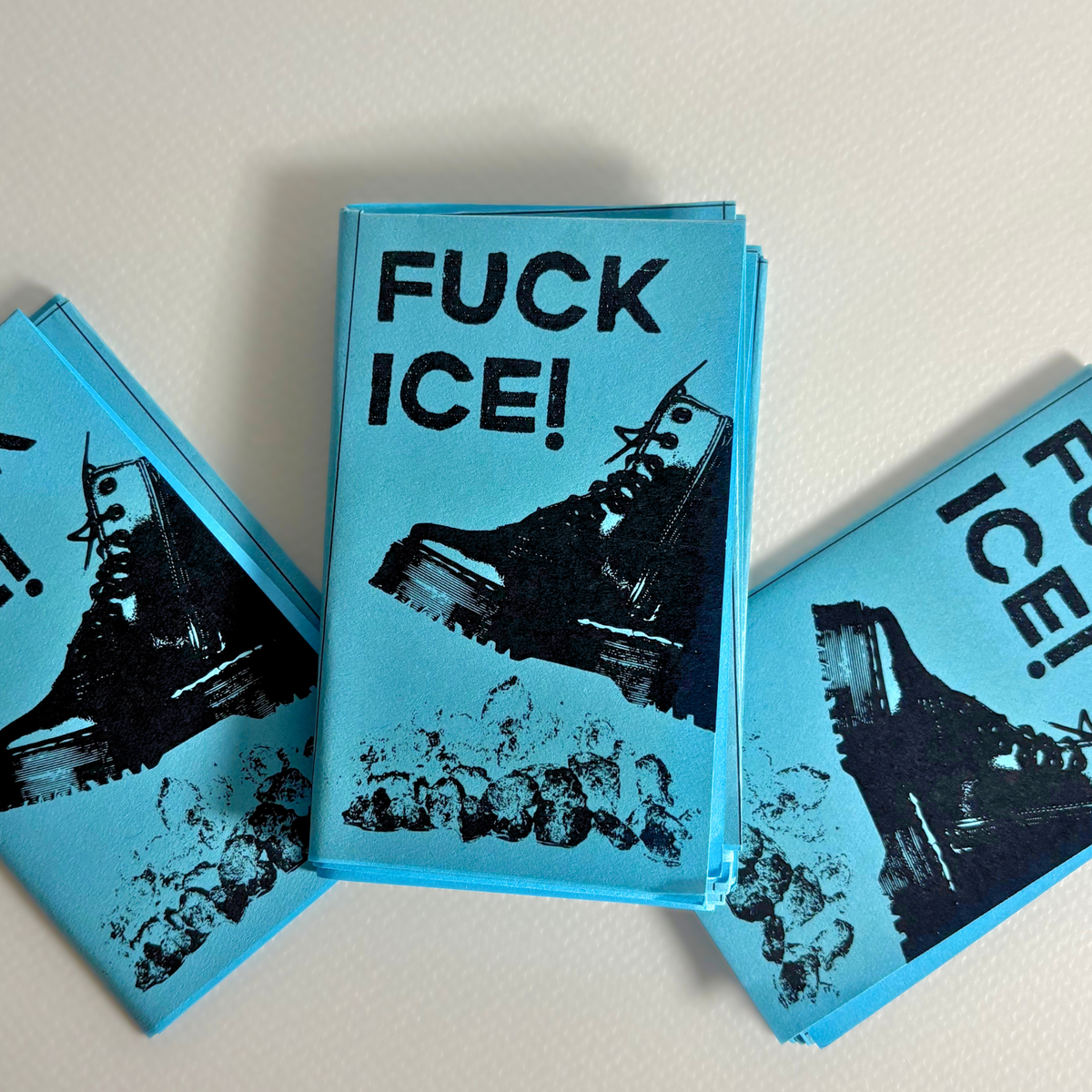 "fuck ice!" zine
