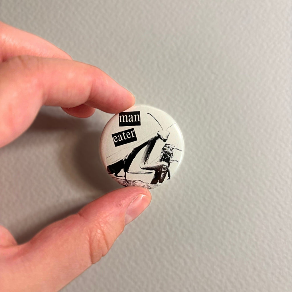 praying mantis "man eater" pins
