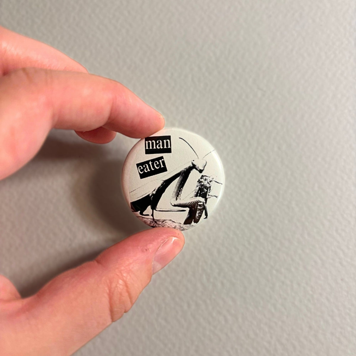 praying mantis "man eater" pins
