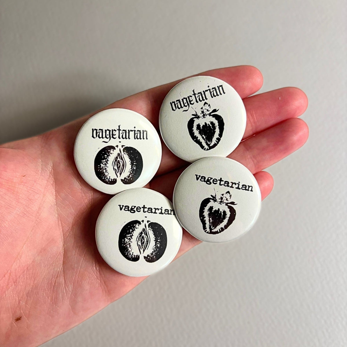 vag-etarian pin