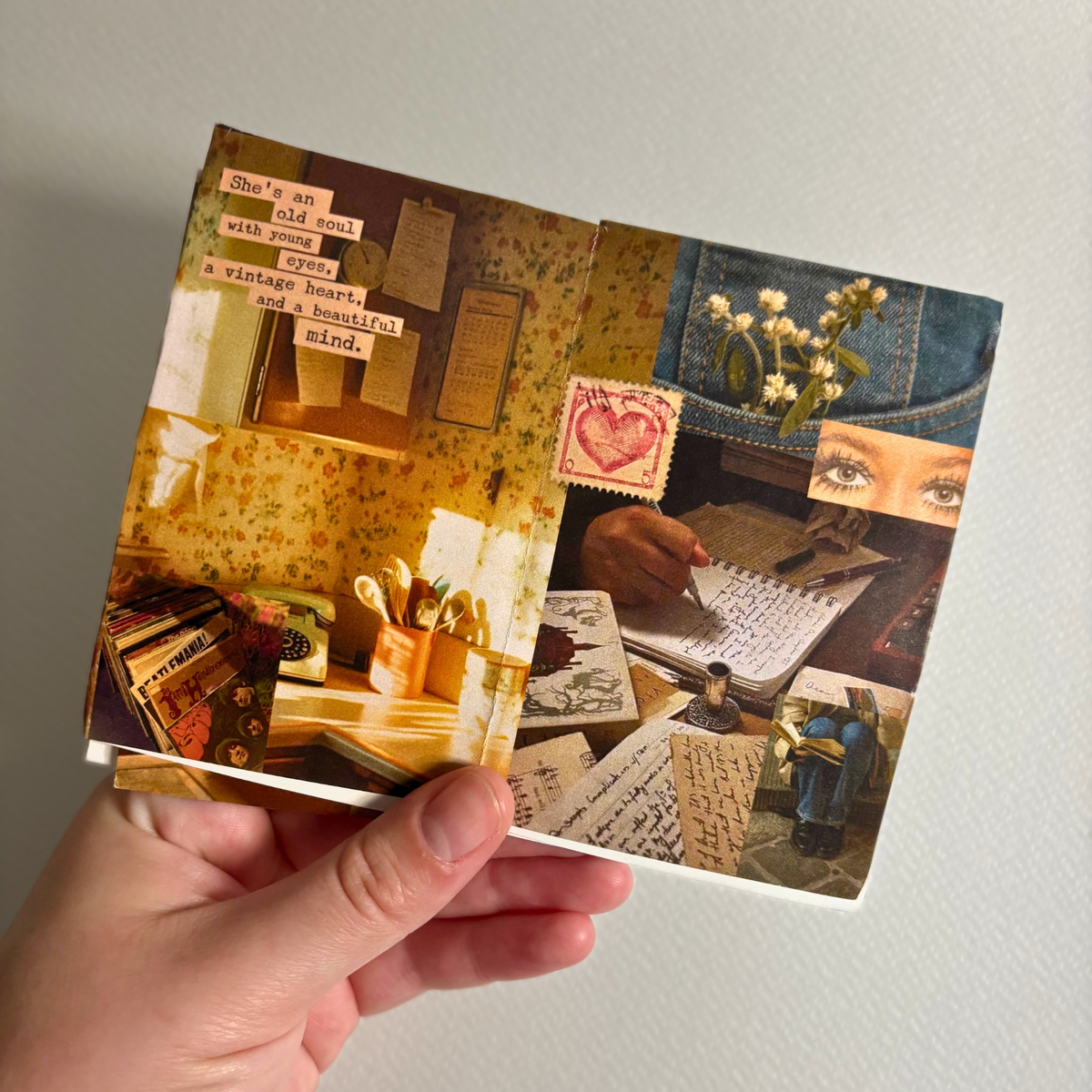 "this is how i see your soul: vintage" zine