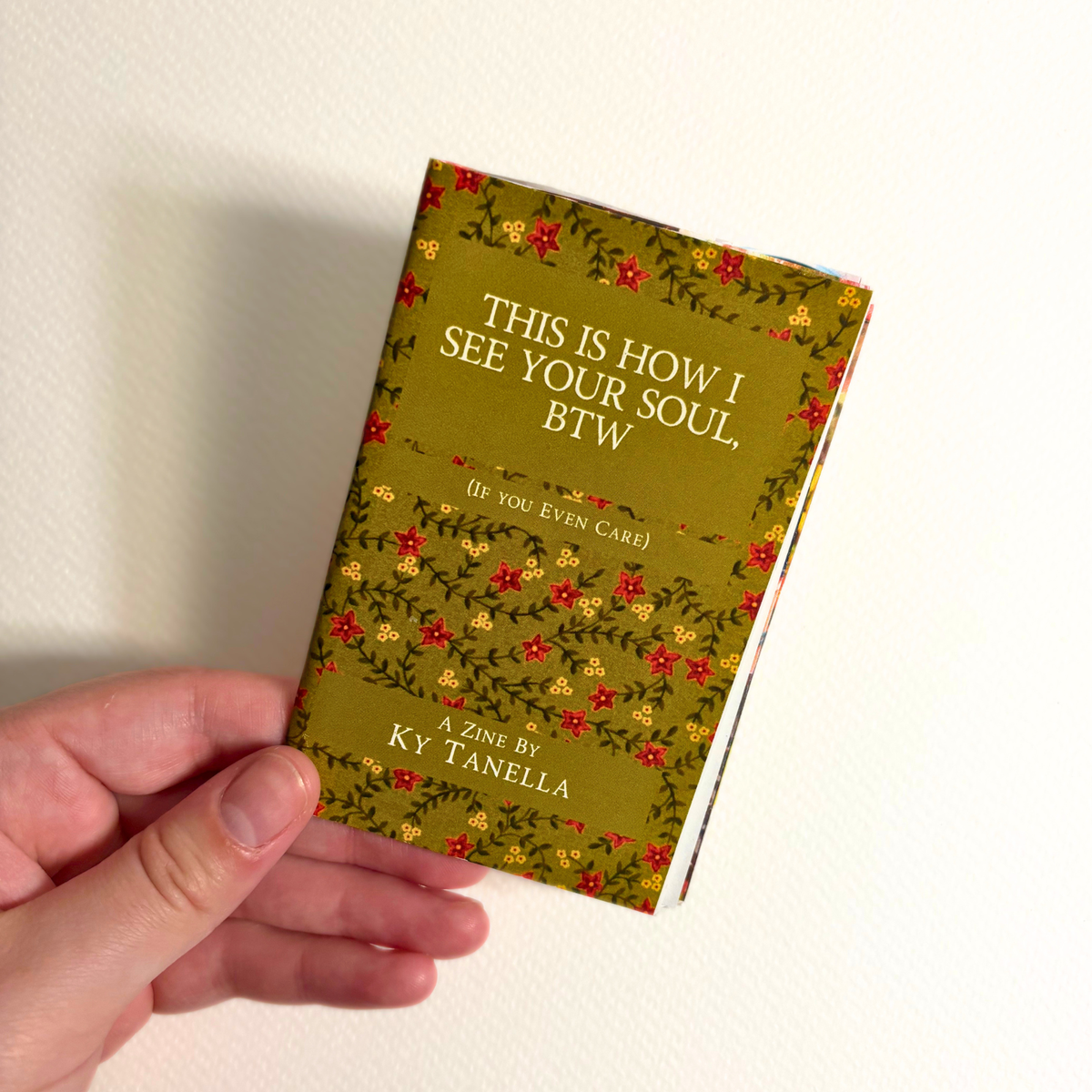 "this is how i see your soul: twee" zine