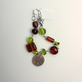 earthy tree pendant bracelet