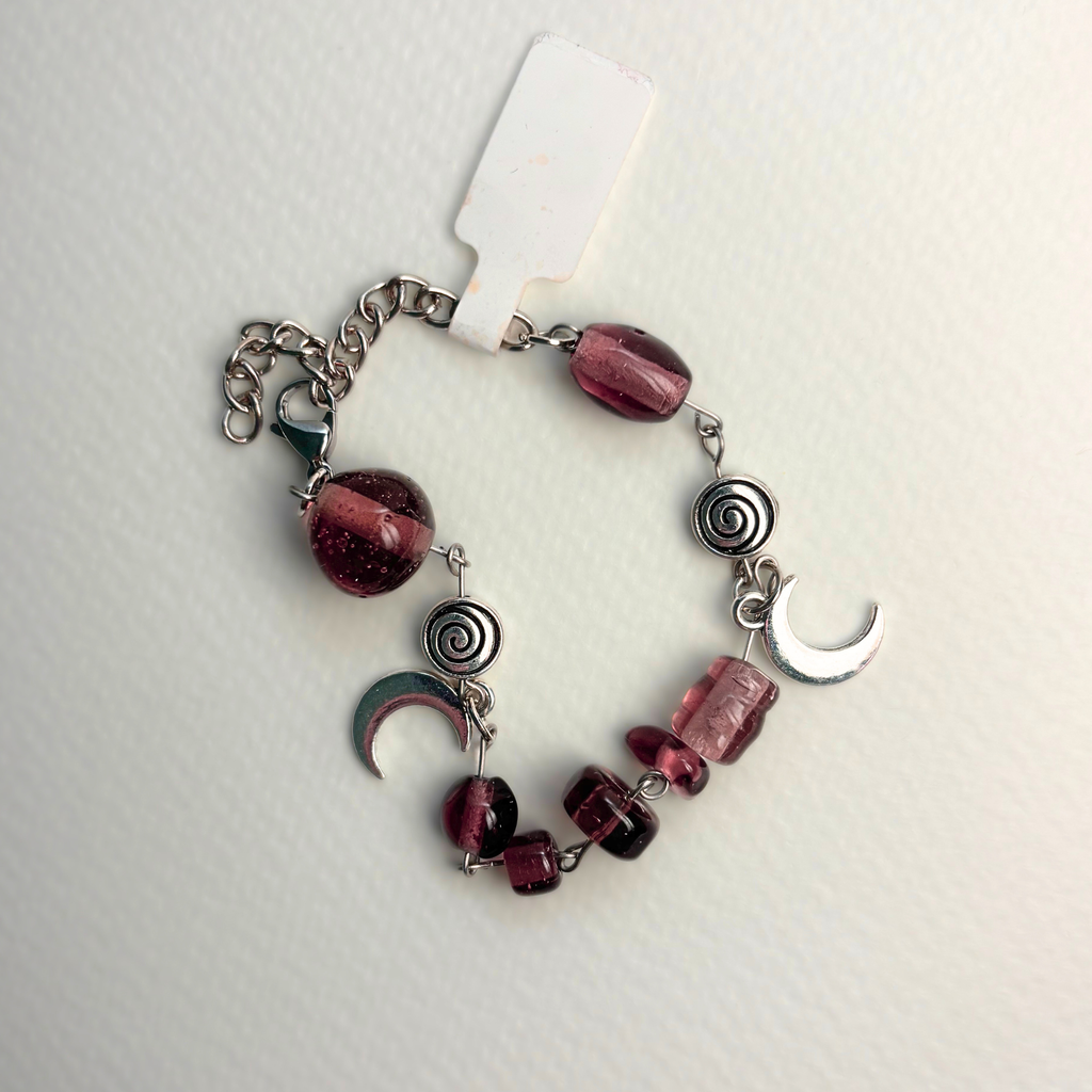 purple moon celestial bracelet