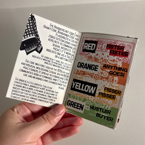 "hanky code" zine (18+)