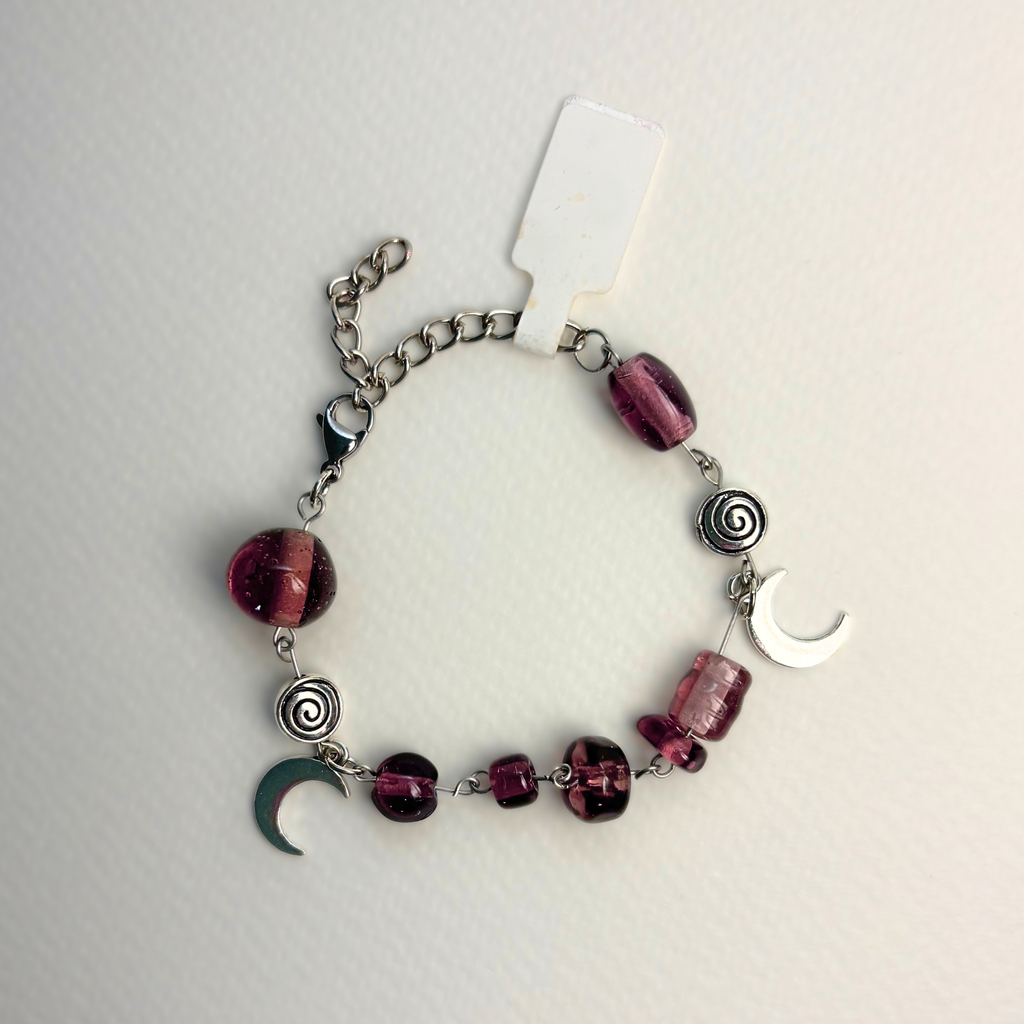 purple moon celestial bracelet