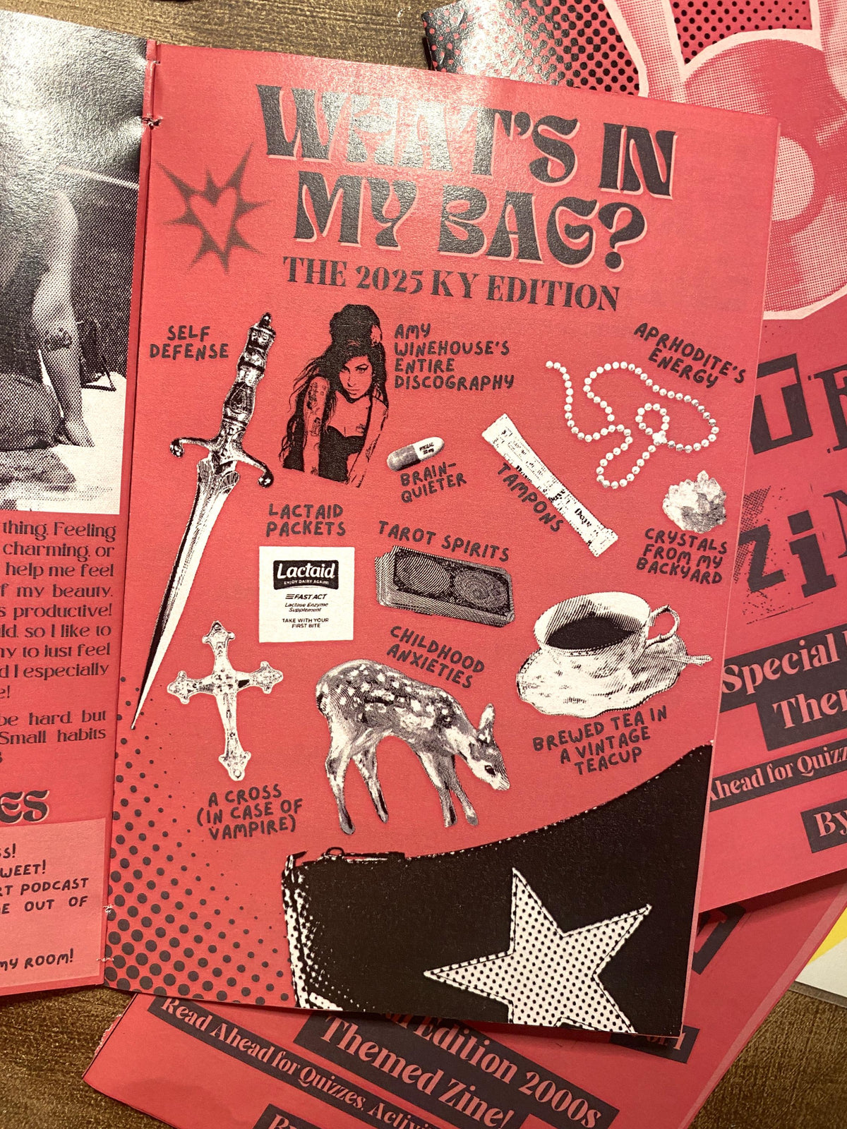teen zine; an interactive 2000s zine!